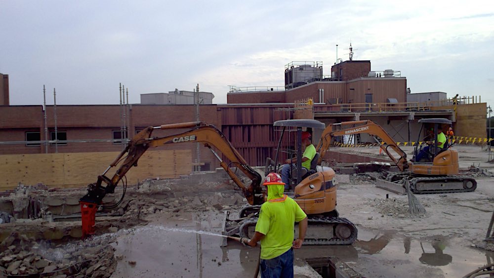 Community Hospital East demolition photo 14