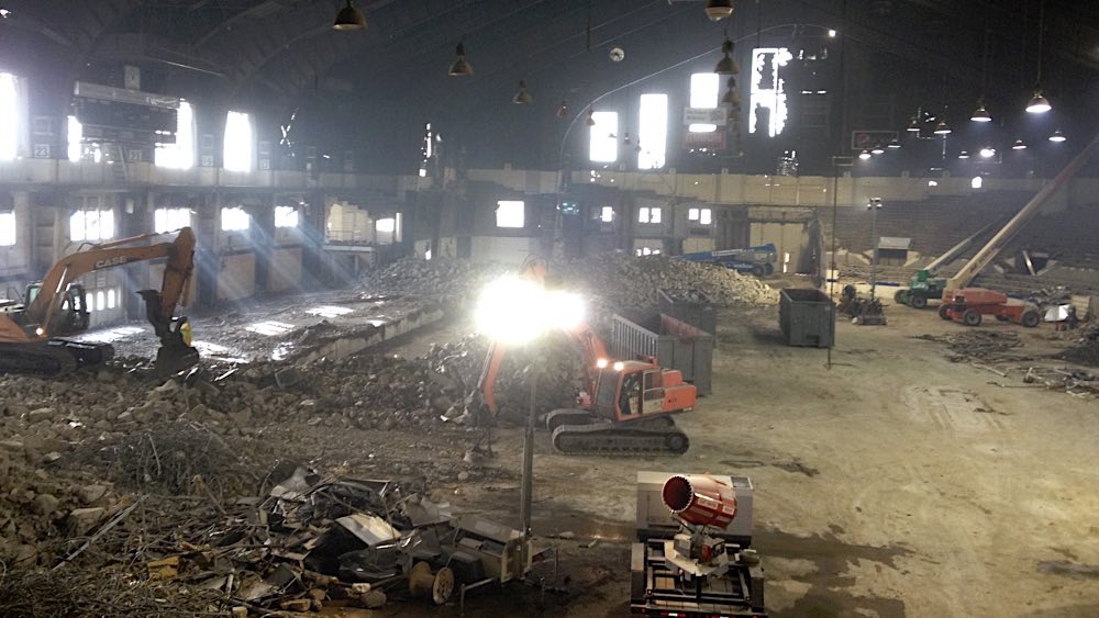 Pepsi Coliseum demolition photo 1