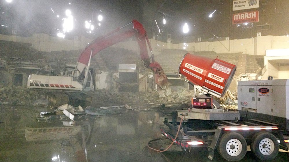 Pepsi Coliseum demolition photo 2
