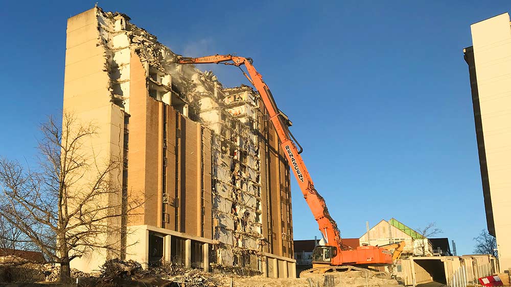 UTK Morrill Hall demolition photo 8